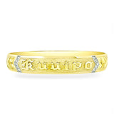 14K Hawaiian Diamond Bracelet - Hi'iaka