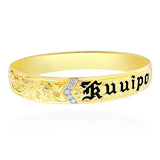 14K Hawaiian Diamond Bracelet - Hina