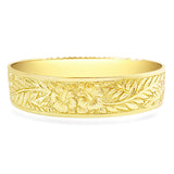 Premium Hawaiian Bracelet  - Hibiscus & Maile