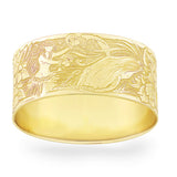14K Hawaiian Scenes of Aloha Bracelet