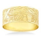 14K Hawaiian Scenes of Aloha Bracelet
