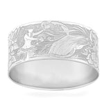 Sterling Silver Hawaiian Bracelet - Scenes of Aloha