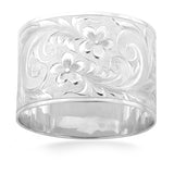 Sterling Silver Hawaiian Bracelet - 50mm