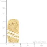 14K Hawaiian Diamond Earrings - Le Grande Dame