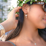 14K Palm Tree Earrings