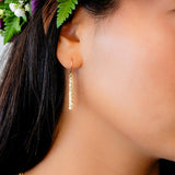 14K Hawaiian Earrings - Puanani