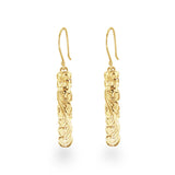 14K Hawaiian Earrings - Puanani
