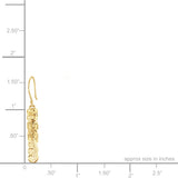 14K Hawaiian Earrings - Puanani