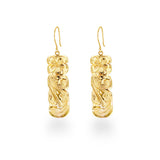 14K Hawaiian Earrings - Pua Li'i Queen