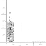 Sterling Silver Hawaiian Earrings - Pua Li'i Queen