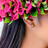 14K Sea Turtles Earrings - 8mm