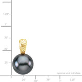 14K Tahitian Pearl Pendant - Kuhio