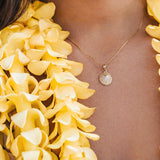 14K Opihi Pendant - Med