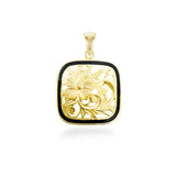 14K Hawaiian Heritage Pendant - 15mm