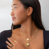 14K Hawaiian Heritage Pendant - 15mm