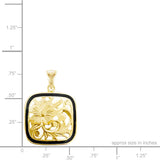 14K Hawaiian Heritage Pendant - 15mm