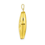 14K Locket Pendant  - Oval