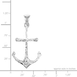 Sterling Silver Hawaiian Anchor Pendant