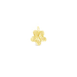 14K Plumeria Pendant - Wild   8mm