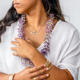 14K Plumeria Pendant - Wild Slider