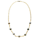 14K Tahitian Pearl Necklace Kuʻu Momi