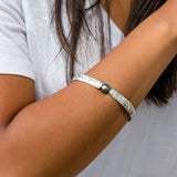 Sterling Silver Hawaiian Tahitian Breeze Bracelet - 8mm