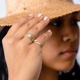 14K Hawaiian Ring - Puanani