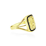 14K Hawaiian Heritage Ring - 15mm