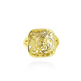 14K Hawaiian Heritage Ring - 15mm