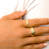14K Hawaiian Ring - Alamea