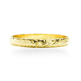 14K Hawaiian Ring - 4mm