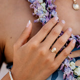 14K Hawaiian Opihi Ring