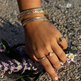 14K Hawaiian Heart Ring - Queen Emma