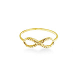 14K Hawaiian Infinity Ring