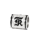 Sterling Silver Hawaiian Initial Bead