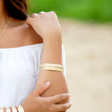 14K Hawaiian Me Ke Aloha Bracelet