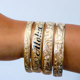 14K Hawaiian Aloha Bracelet
