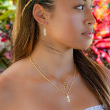 14K Petro Honu Turtle Earrings - Keiki