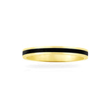 14K Hawaiian Enamel Ring Guard