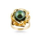 14K Tahitian Pearl Ring - Lokelani